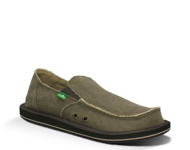 Sanuk Vagabond Men's Shoes Brown | Canada 201ZUT